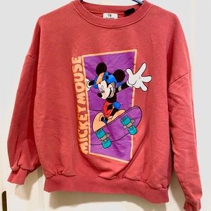 Mickey Mouse Pull & Bear Crewneck